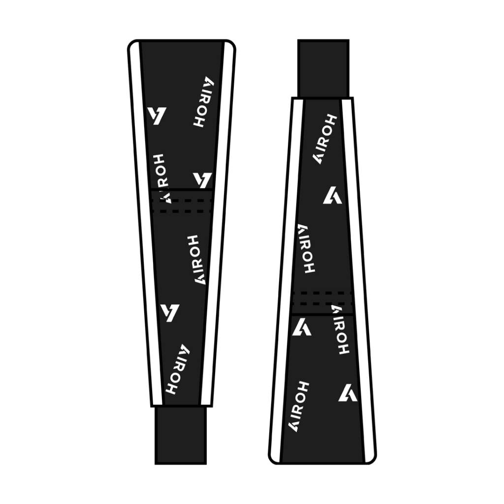 Twist 2.0 chin strap cover Lettering
