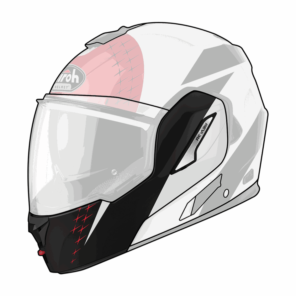 Rev 19 chin guard Leaden