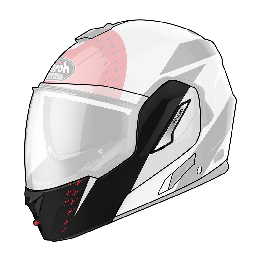 Rev 19 chin guard Leaden