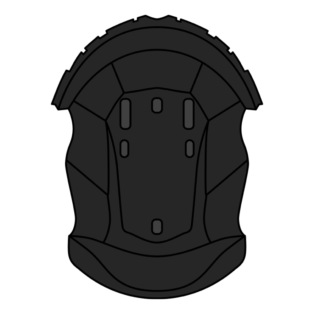 Wraap youth crown padding