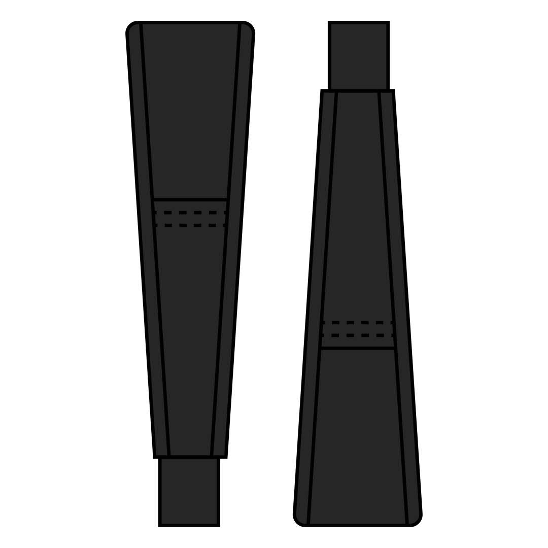 Commander chin strap covers