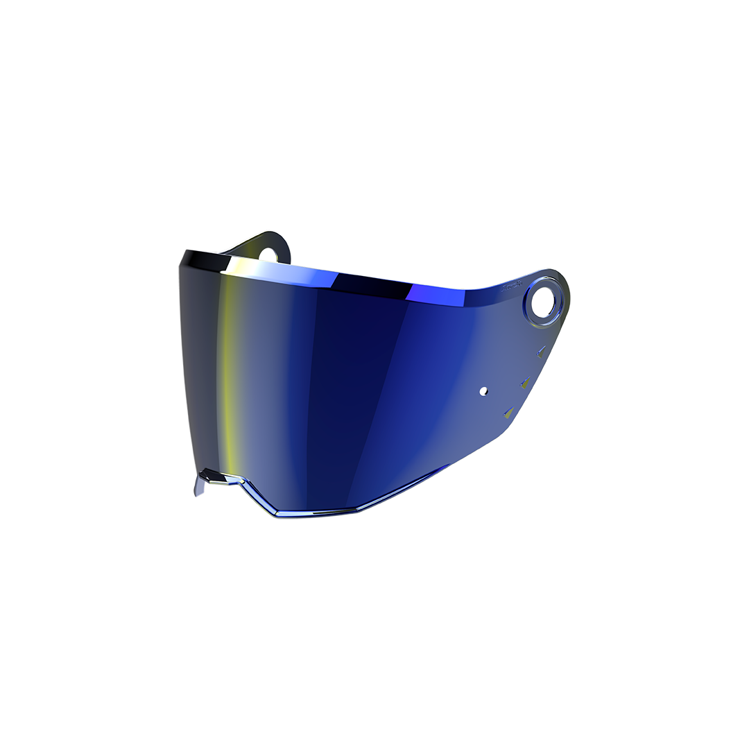 Visor commander 2 blue mirrored