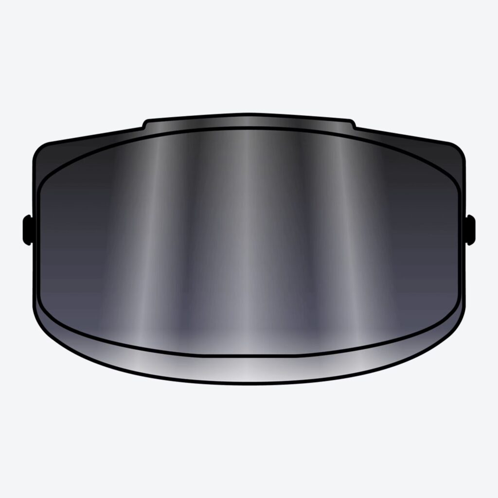 GP550S-GP500 VISOR DARK SMOKE