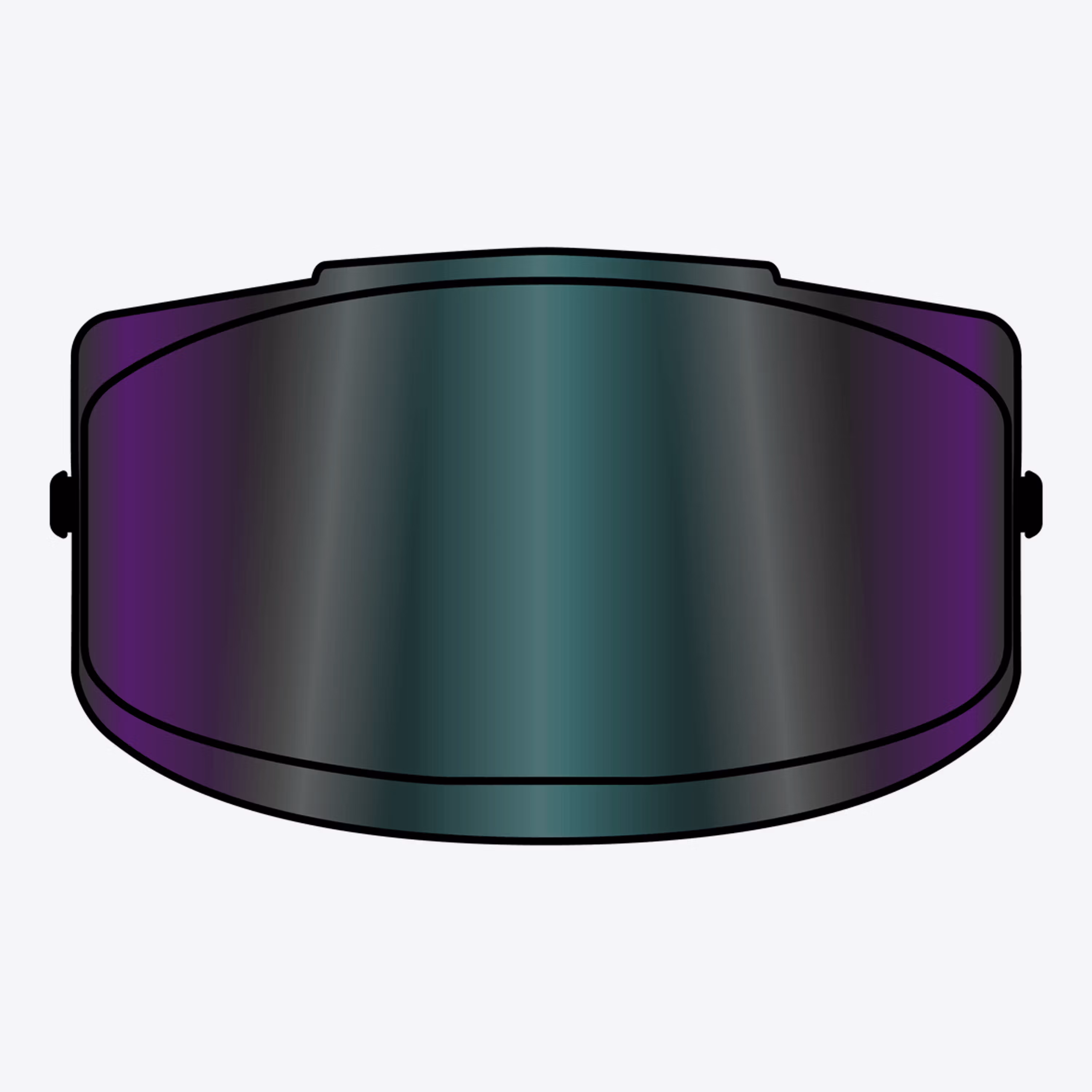 GP550S-GP500 VISOR IRIDIUM MIRRORED