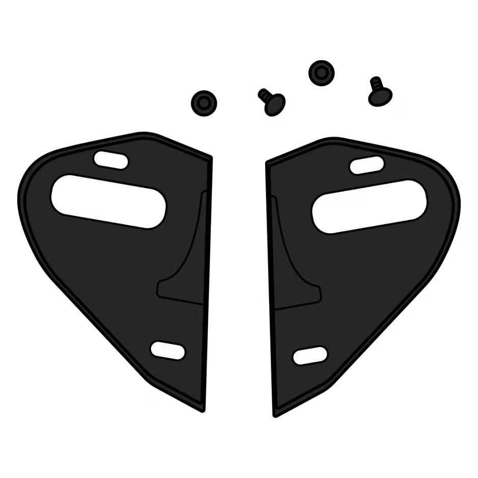 KIT PLATE SPARK Black