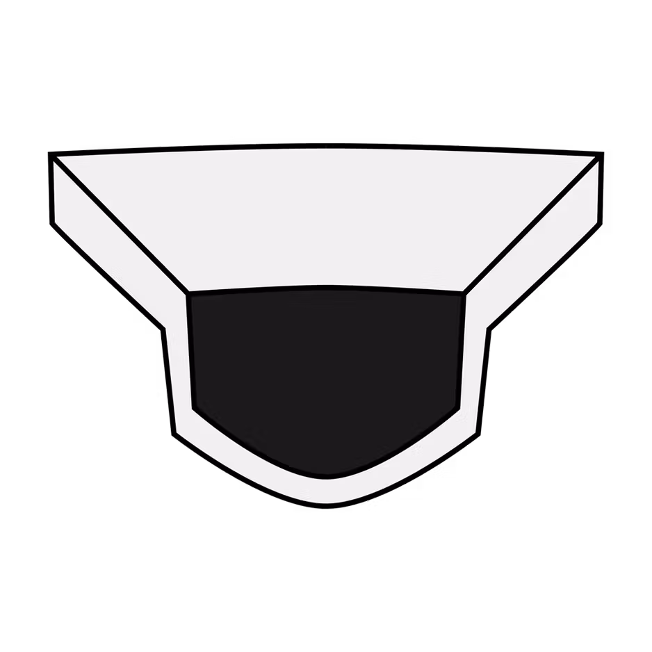 VALOR CHIN VENTS White Matt