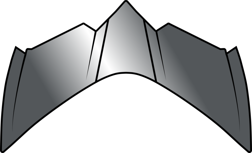 Gp 550 s upper vent Wander blue gloss