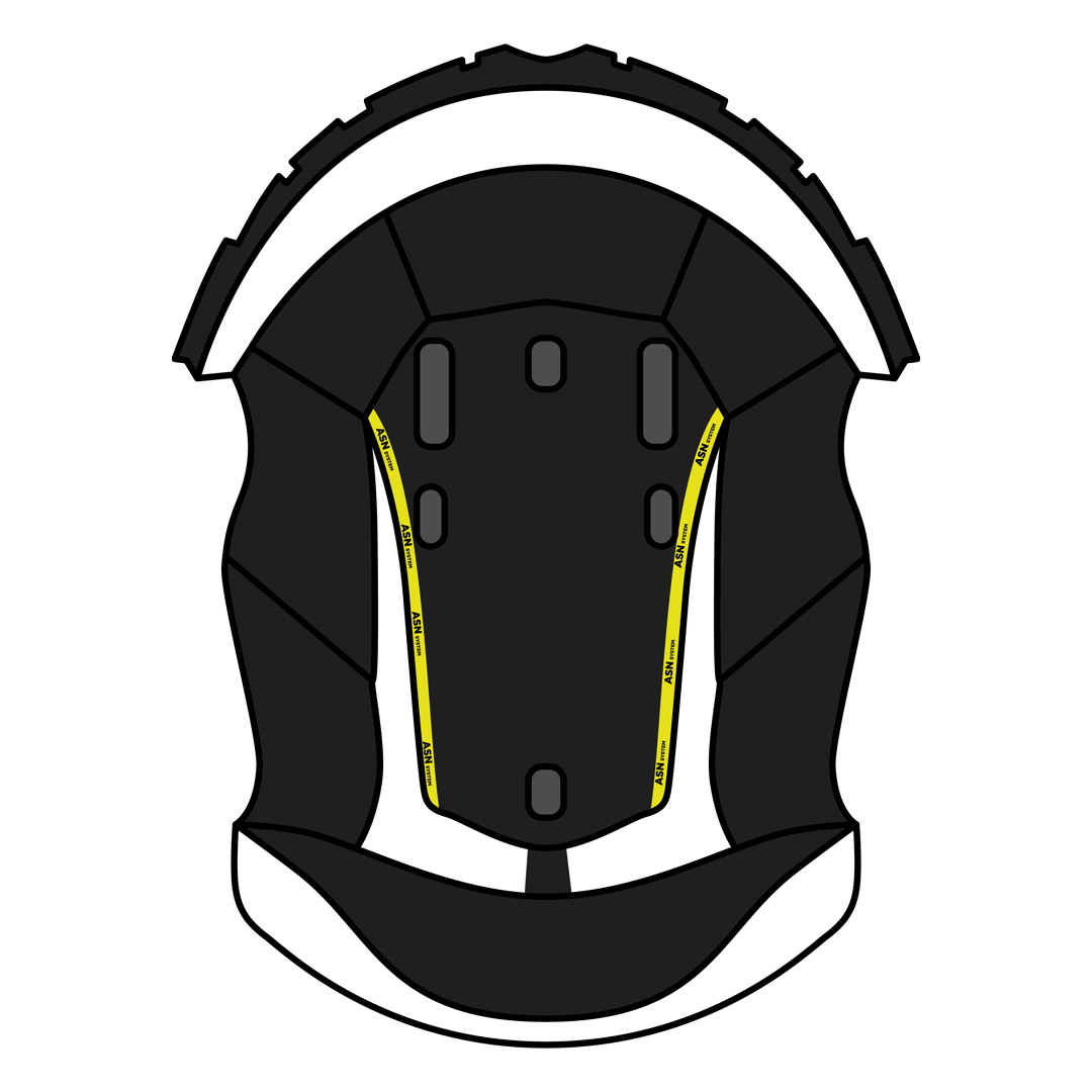 Aviator ace crown padding