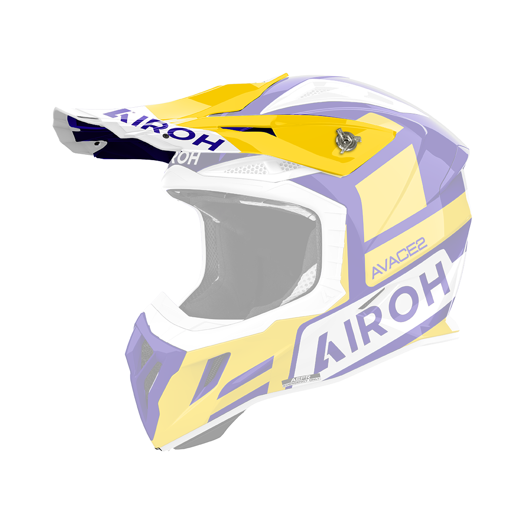 Aviator ace 2 peak kit sake yellow gloss complete Sake